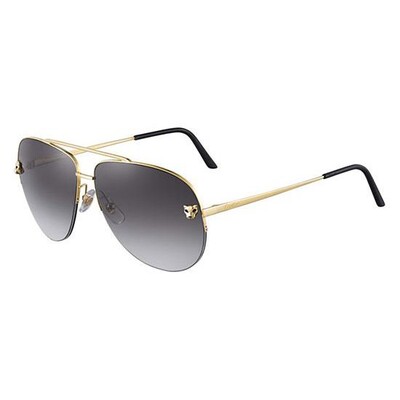 Cartier CT 0065S 004 60 Unisex Güneş Gözlüğü - 1