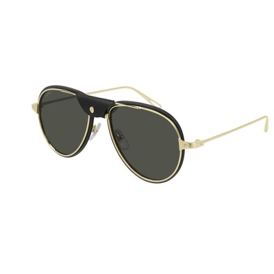 CARTIER CT 0242S 001 60 14 Unisex Güneş Gözlüğü - 1