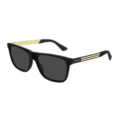 GUCCI GG 0687S 001 57 17 Erkek Güneş Gözlüğü - 1