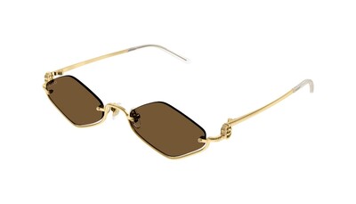 GUCCI GG1604S 002 53 22 Unısex Güneş Gözlüğü - 1