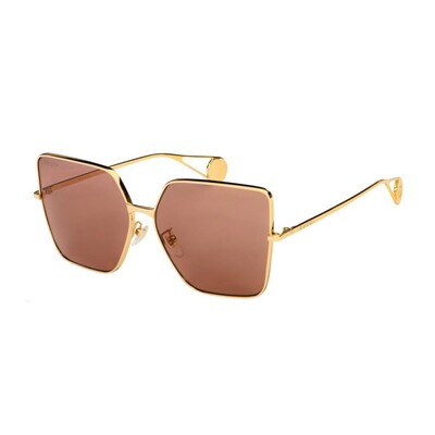 GUCCI GG 0436S 001 61 Kadın Güneş Gözlüğü - 1