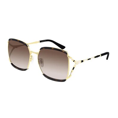 GUCCI GG 0593SK 002 59 Kadın Güneş Gözlüğü - 1