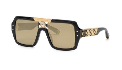 PHILIPP PLEIN SPP079 53700G Unısex Güneş Gözlüğü - 1