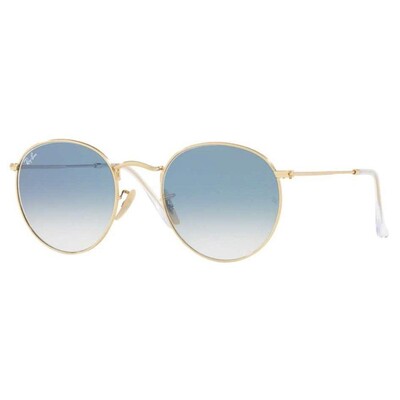 Ray-Ban RB 3447N 001/3F 50 ROUND METAL Unisex Güneş Gözlüğü