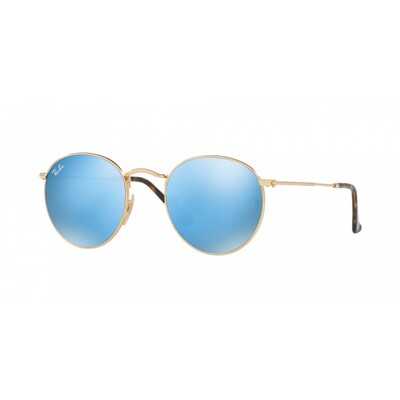 Ray-Ban RB 3447N 001/9O 50 Round Metal Unisex Güneş Gözlüğü - 1