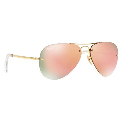 Ray-Ban RB 3449 001/2Y 59 Aviator Unisex Güneş Gözlüğü - 2