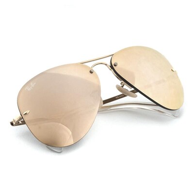 Ray-Ban RB 3449 001/2Y 59 Aviator Unisex Güneş Gözlüğü - 3