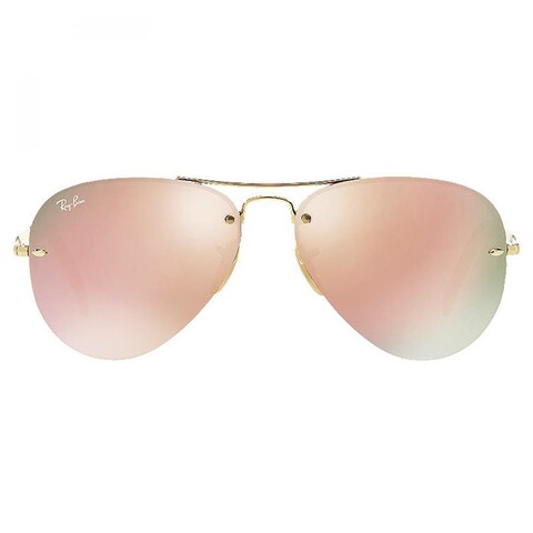 Ray-Ban RB 3449 001/2Y 59 Aviator Unisex Güneş Gözlüğü - 4
