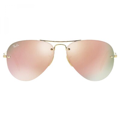 Ray-Ban RB 3449 001/2Y 59 Aviator Unisex Güneş Gözlüğü - 4