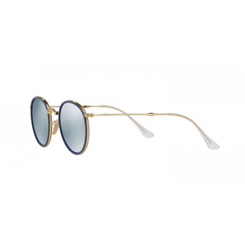 Ray-Ban RB 3517 001/30 48 Round Metal Unisex Güneş Gözlüğü - 3