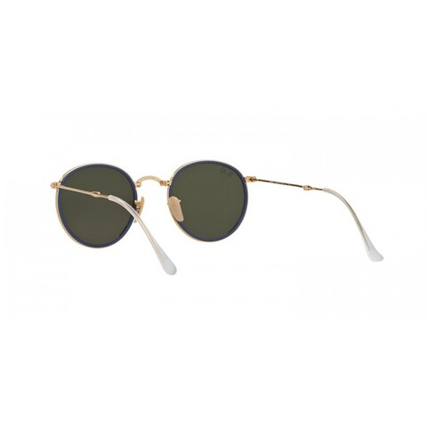 Ray-Ban RB 3517 001/30 48 Round Metal Unisex Güneş Gözlüğü - 6