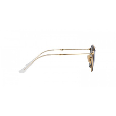 Ray-Ban RB 3517 001/30 48 Round Metal Unisex Güneş Gözlüğü - 8