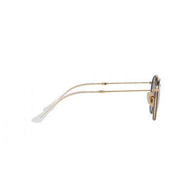 Ray-Ban RB 3517 001/30 48 Round Metal Unisex Güneş Gözlüğü - 8