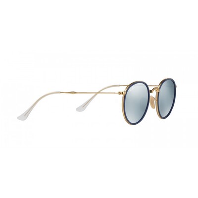 Ray-Ban RB 3517 001/30 48 Round Metal Unisex Güneş Gözlüğü - 9