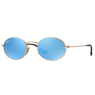 Ray-Ban RB 3547N 001/9O 51 Oval Flat Unisex Güneş Gözlüğü - 1