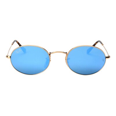 Ray-Ban RB 3547N 001/9O 51 Oval Flat Unisex Güneş Gözlüğü - 4