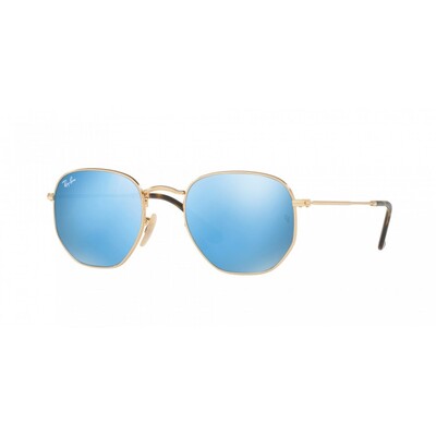Ray-Ban RB 3548N 001/9O 51 Hexagonal Unisex Güneş Gözlüğü - 1