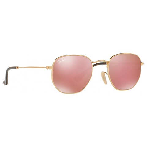 Ray-Ban RB 3548N 001/Z2 51 Hexagonal Unisex Güneş Gözlüğü - 3
