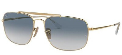 Ray-Ban RB 3560 001/3F 61 THE COLONEL Erkek Güneş Gözlüğü - 1