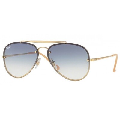 Ray-Ban RB 3584N 001/19 61 Aviator Blaze Unisex Güneş Gözlüğü - 1