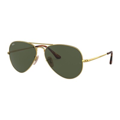 Ray-Ban RB 3689 914731 58 AVIATOR METAL II Unisex Güneş Gözlüğü - 1