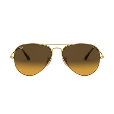 Ray-Ban RB 3689 9150AC 58 AVIATOR METAL II Unisex Güneş Gözlüğü - 2