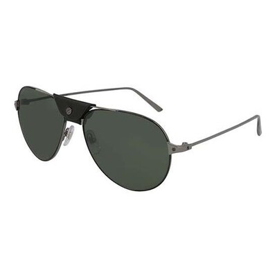 Santos de Cartier CT 0038S 001 59 01 Unisex Güneş Gözlüğü - 1