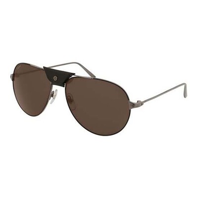 Santos de Cartier CT 0038S 005 61 01 Unisex Güneş Gözlüğü - 1