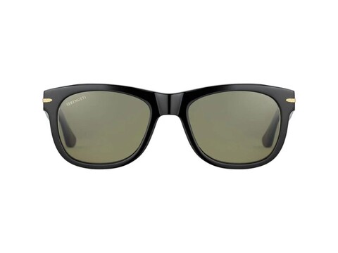 SERENGETI GSG 550003 FOYT LARGE SHINY BLACK TRANSPARENT LAYER Unısex Güneş Gözlüğü - 2