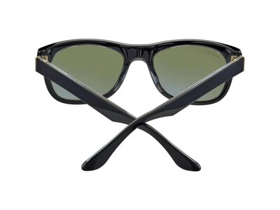 SERENGETI GSG 550003 FOYT LARGE SHINY BLACK TRANSPARENT LAYER Unısex Güneş Gözlüğü - 3