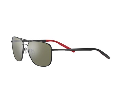 SERENGETI GSG 8796 SPELLO SHINY BLACK Unısex Güneş Gözlüğü - 1