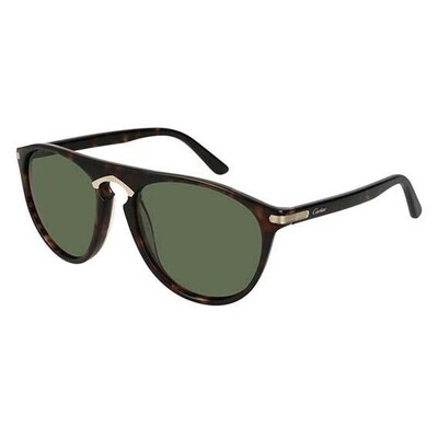 Signature C de Cartier CT 0013S 002 56 01 Unisex Güneş Gözlüğü - 1