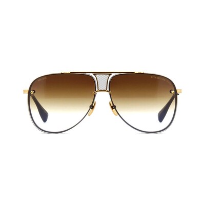 DITA DITA DECADE-TWO DRX-2082-B-BLK-GLD-62 Unisex Güneş Gözlüğü  - 2
