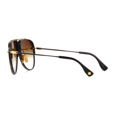 DITA DITA DECADE-TWO DRX-2082-B-BLK-GLD-62 Unisex Güneş Gözlüğü  - 3
