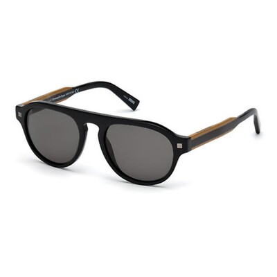 Ermenegildo Zegna EZ 0099 01A 53-19-145 Erkek Güneş Gözlüğü - 1