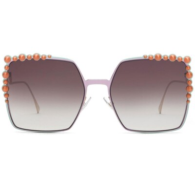 Fendi FF 0259/S 35J 60 NQ Kadın Güneş Gözlüğü - 2