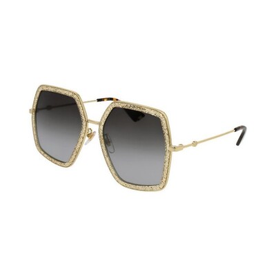 Gucci GG 0106S 005 56 19 Kadın Güneş Gözlüğü - 1