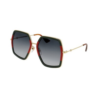 Gucci GG 0106S 007 56 19 Kadın Güneş Gözlüğü - 1