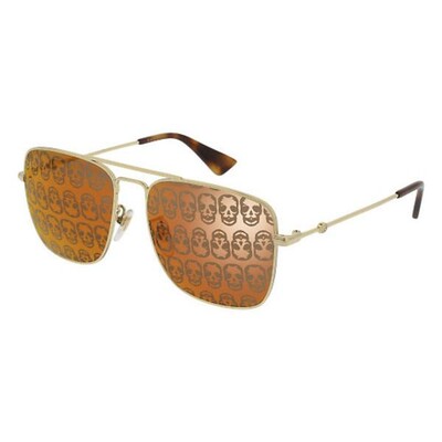 Gucci GG 0108S 002 55 16 Erkek Güneş Gözlüğü - 1