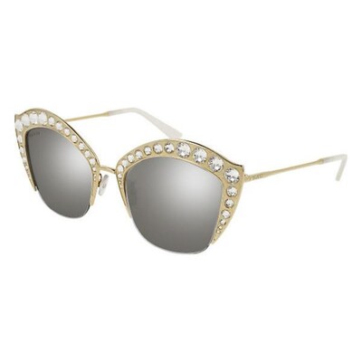 Gucci GG 0114S 004 53 20 Kadın Güneş Gözlüğü - 1