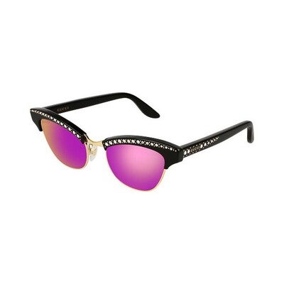 Gucci GG 0153S 001 49 18 Kadın Güneş Gözlüğü - 1
