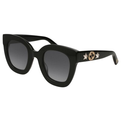 GUCCI GG 0208S 001 49 28 140  Kadın Güneş Gözlüğü - 1