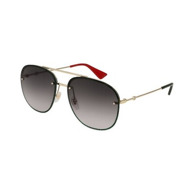 Gucci GG 0227S 001 62 16 Kadın Güneş Gözlüğü - 1