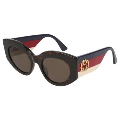 Gucci GG 0275S 002 50 01 Kadın Güneş Gözlüğü - 1