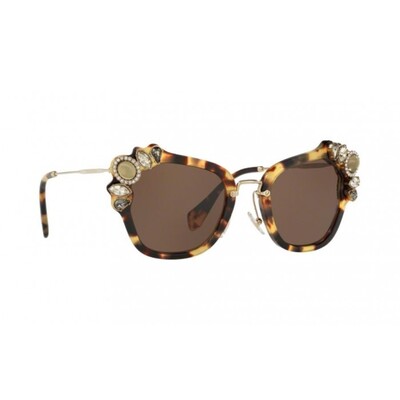 MIU MIU MU 03 SS 7S08C1 51 Kadın Güneş Gözlüğü - 1