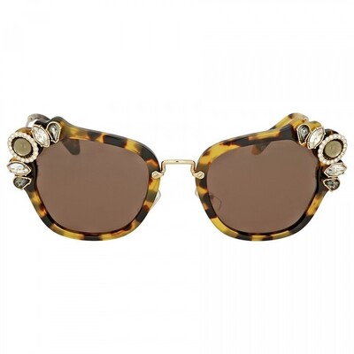 MIU MIU MU 03 SS 7S08C1 51 Kadın Güneş Gözlüğü - 2