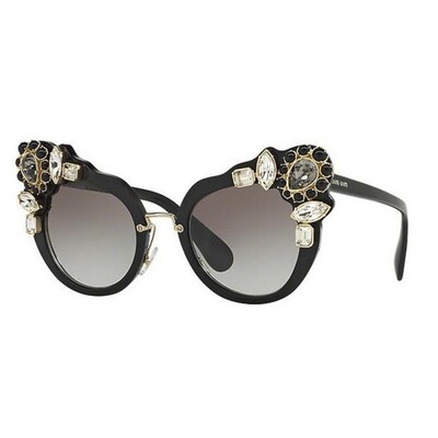 MIU MIU MU 04 SS 1AB0A7/52 Kadın Güneş Gözlüğü - 1