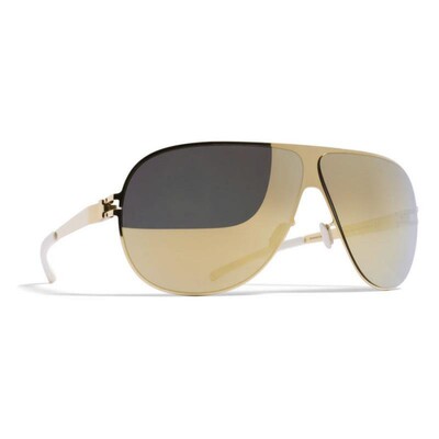 MYKITA HUBERT F9 GOLD/GOLD Erkek Güneş Gözlüğü - 1