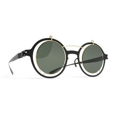 MYKITA MADELEINE GOLD/FORESTGREEN Unisex Güneş Gözlüğü - 1