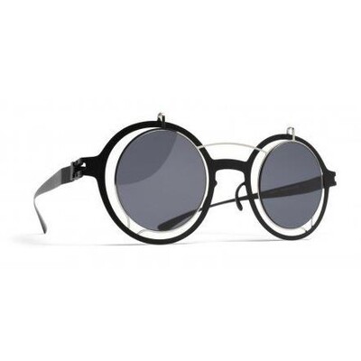MYKITA MADELEINE SILVER-BLACK Unisex Güneş Gözlüğü - 1